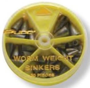 Pucci Worm Weight Sinker Selector 30pcs