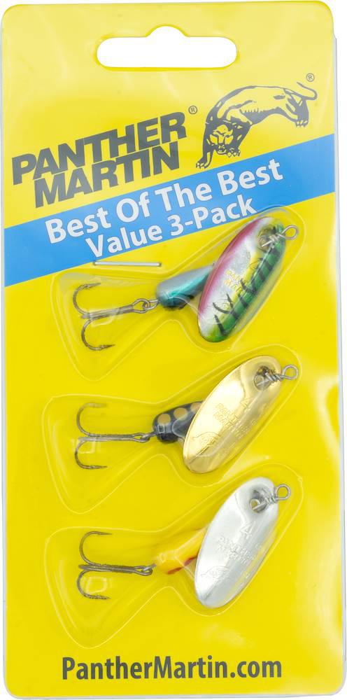 best fishing lure kit Panther Martin Best of the Best 3-Pack Kit