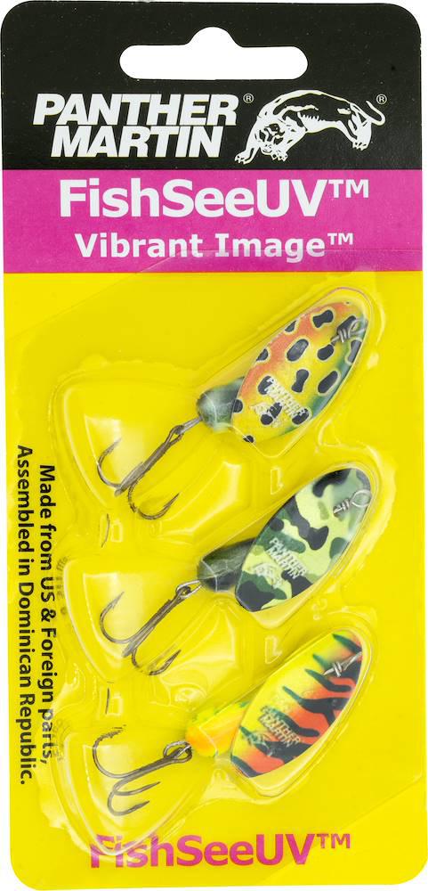 Panther Martin FishSeeUV Vibrant Image Spinner Kit
