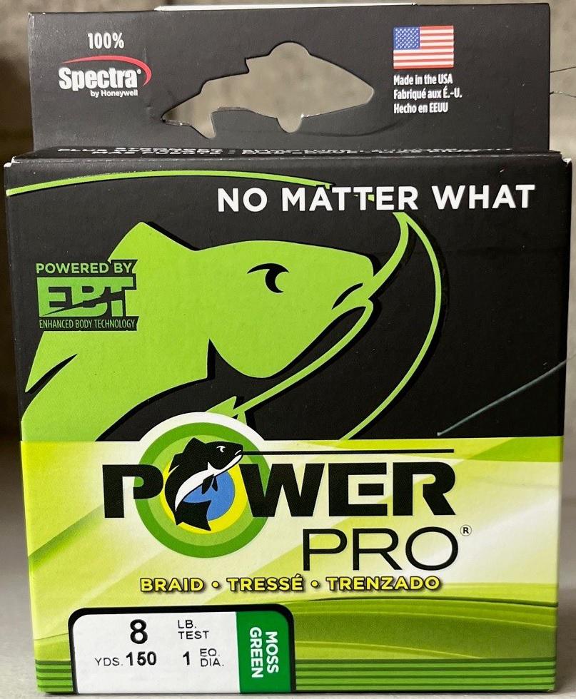 Power Pro Braided Line Moss Green 30 lb. 150 Yards