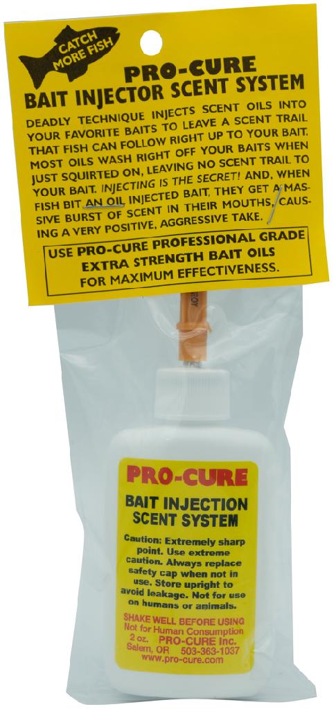 Pro Cure Bait Injector System with Bottle