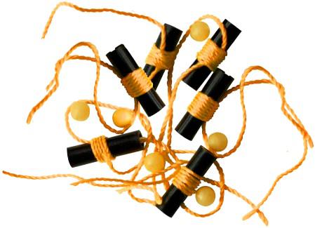 Rod-N-Bobb’s Knots w/Glo Beads Bobber Stops