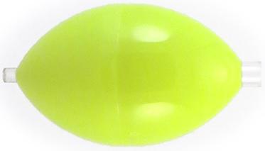Rainbow Plastics Medium Chartreuse Tough Bubble