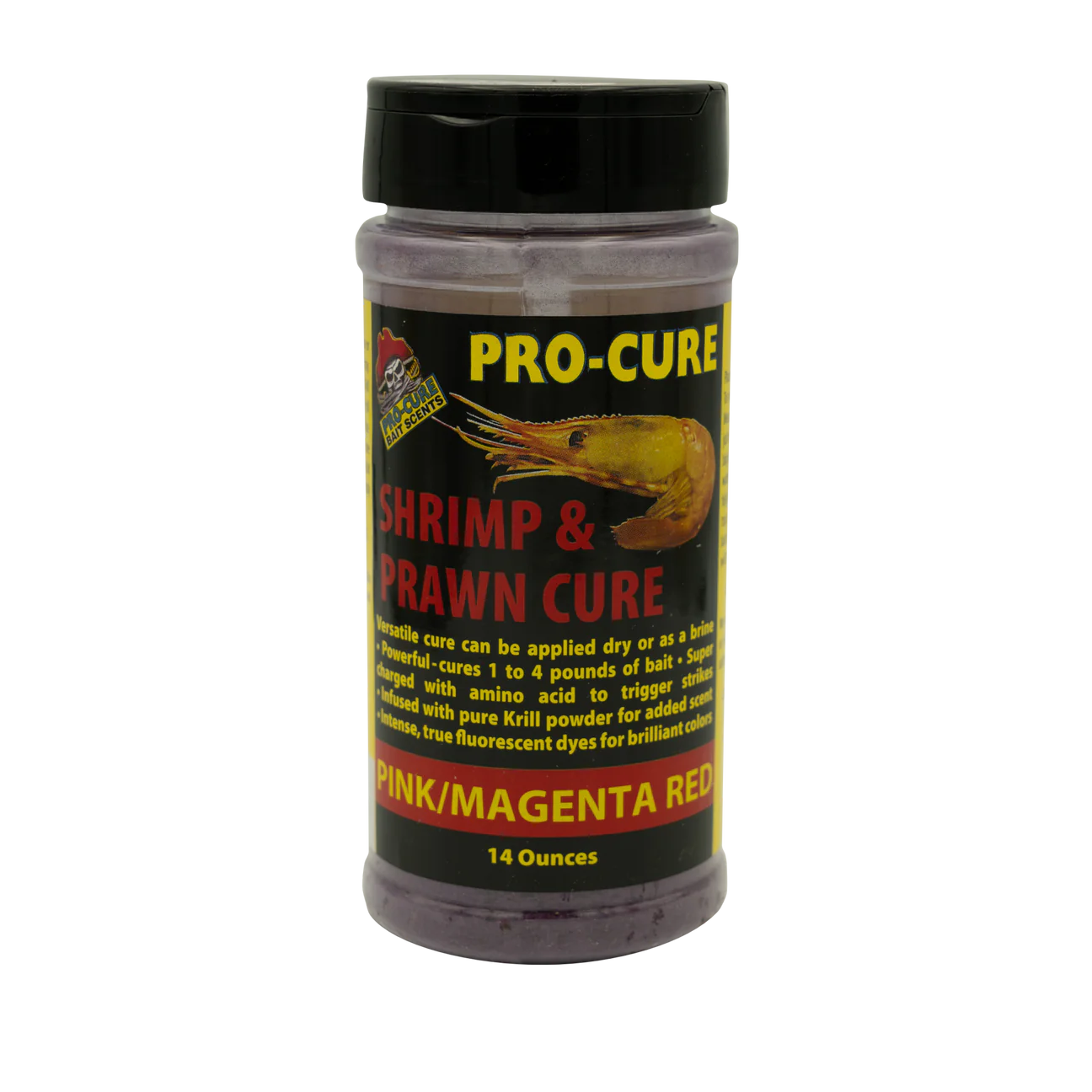 Pro-Cure Shrimp N' Prawn Cure 14oz Pink/Magenta Red