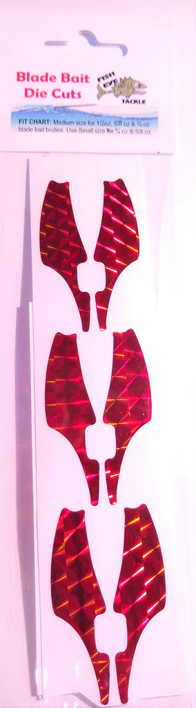 Fish Eye Blade Bait Decals 5 Pairs