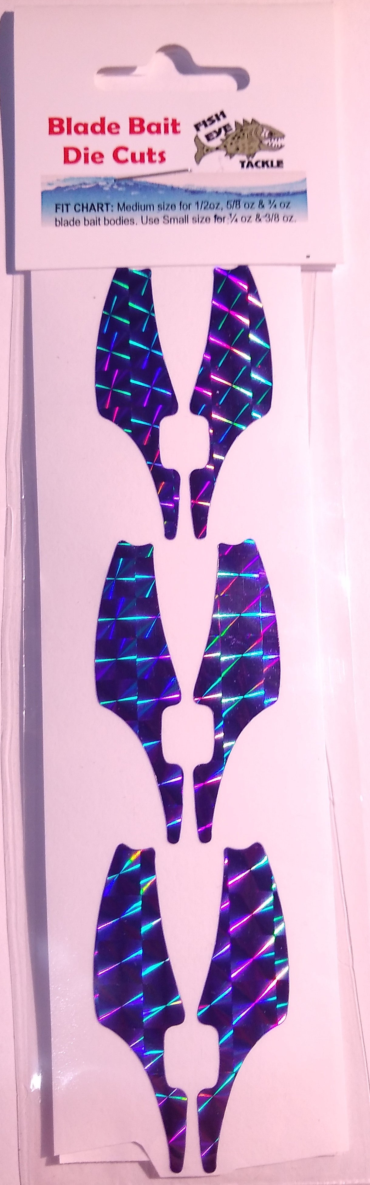 Fish Eye Blade Bait Decals 5 Pairs