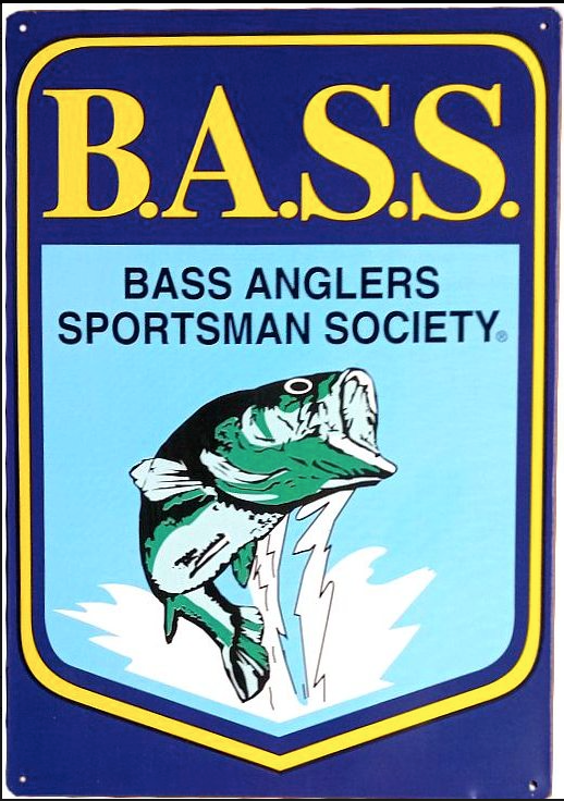 B.A.S.S. Metal Sign