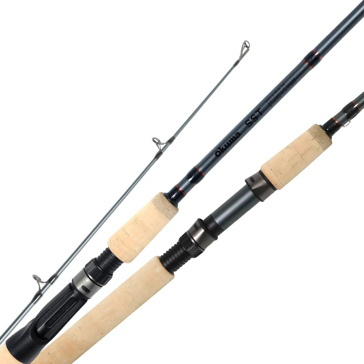 Okuma SST A-series Casting Rods with Cork Grip