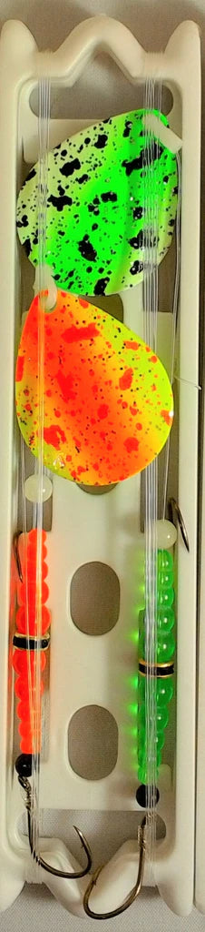 Fish Eye #5 Colorado UV Harness with Holder 2-Pack