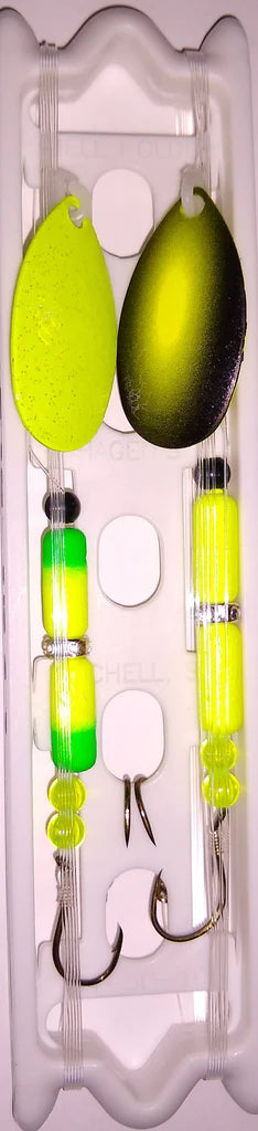 Fish Eye #5 Indiana Pro Harness with Holder 2-Pack