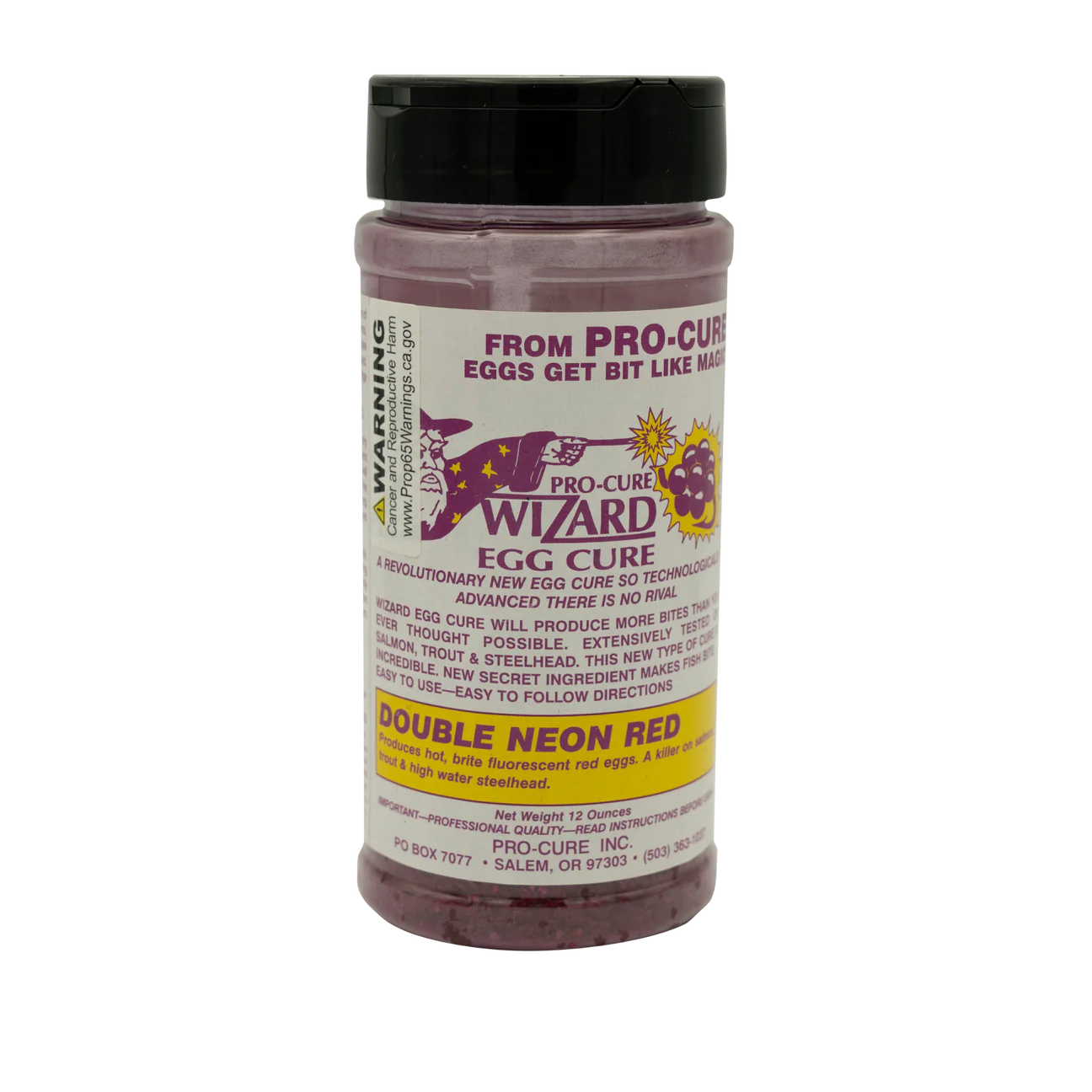 Pro-Cure Wizard Egg Cure 12oz Neon Red