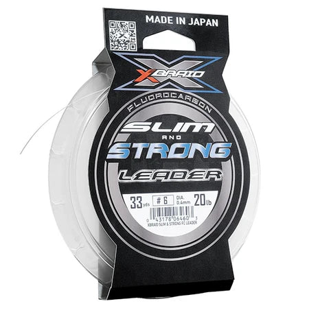 Daiwa XBraid Slim and Strong Fluorocarbon Leader 33yds