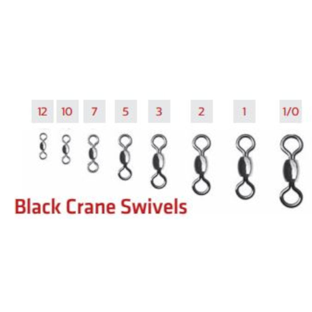 Pucci Black Crane Swivels
