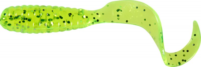 Mister Twister Teenie Curly Tail Grubs, 2” 20pk