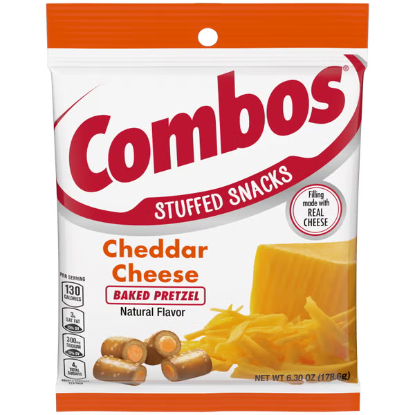 Combos 6.3oz Cheddar Cheese Crackers