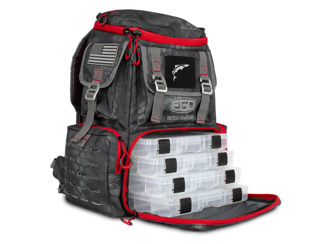 EGO Kryptek Tackle Box Back Pack