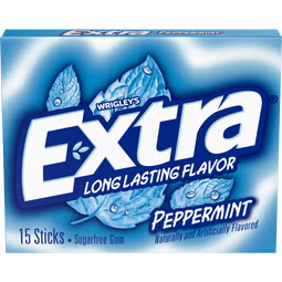 Extra Peppermint Chewing Gum