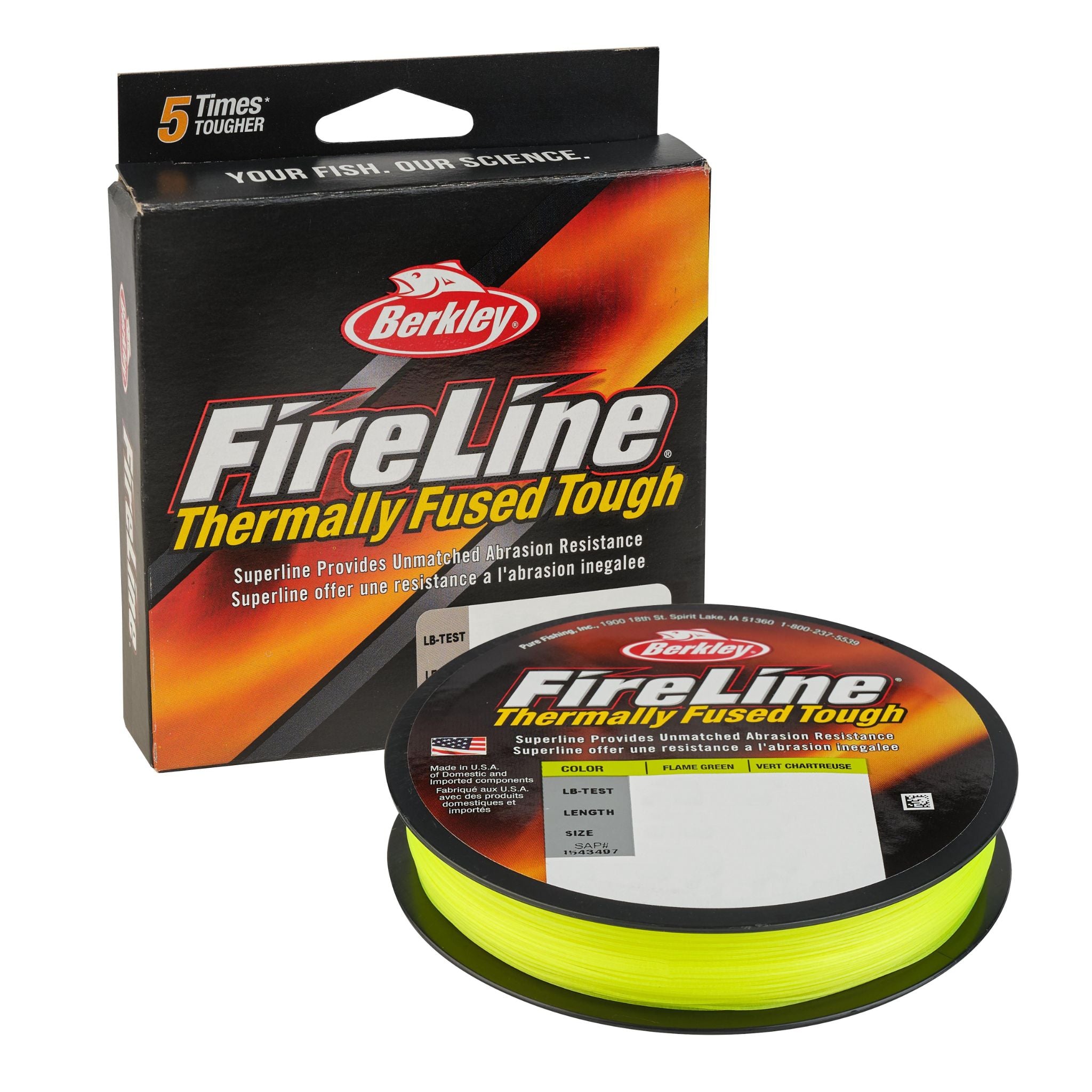 Berkley FireLine® Flame Green 125yds