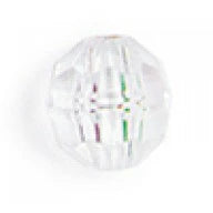 Fish Eye Beads Faceted Plastic 30-Pack