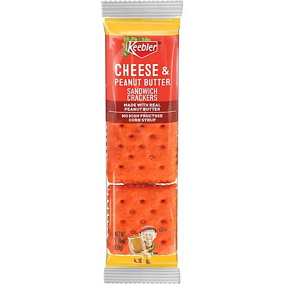 Keebler Cheese & Peanut Butter Crackers