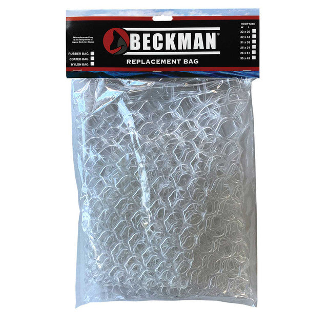 Beckman 22" X 27” Replacement Clear Rubber Net
