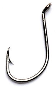 Brad's Nickel/Black Octopus Hooks 50 Pack