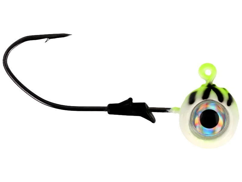 Eagle Claw Lazer Sharp Pro-V Eagle Eye Ball Head Jigs