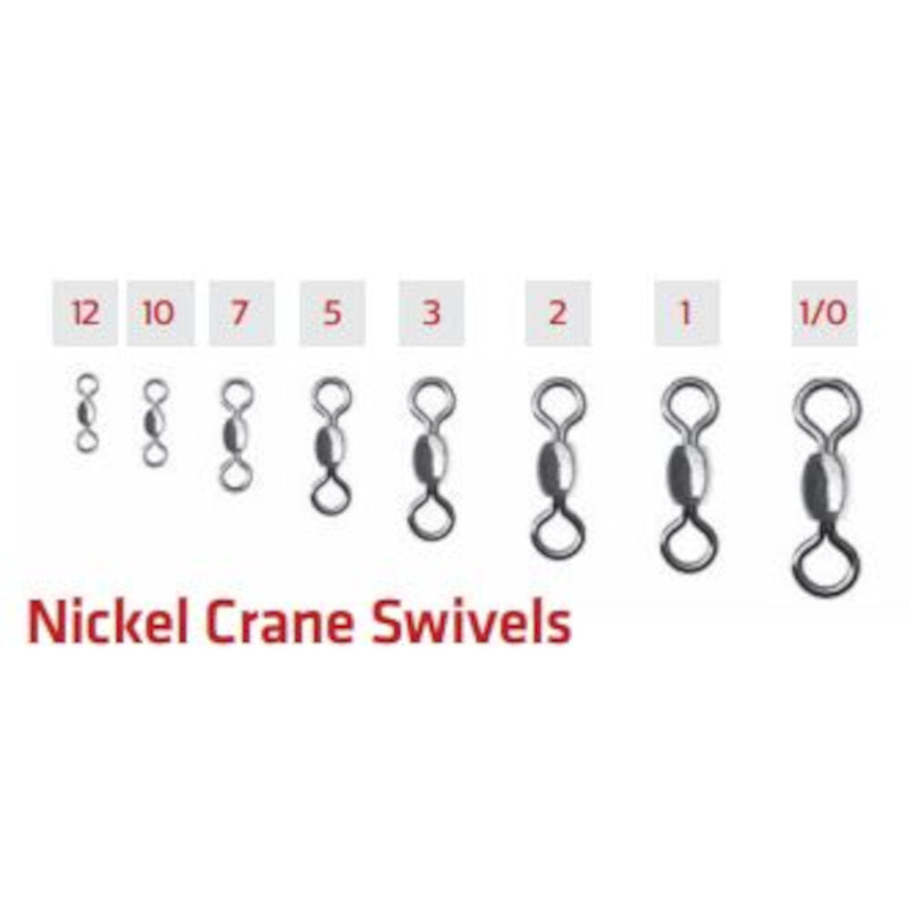 Pucci Nickel Crane Swivels