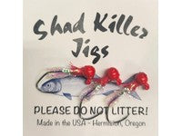 Shad Killer Jigs 1/16oz
