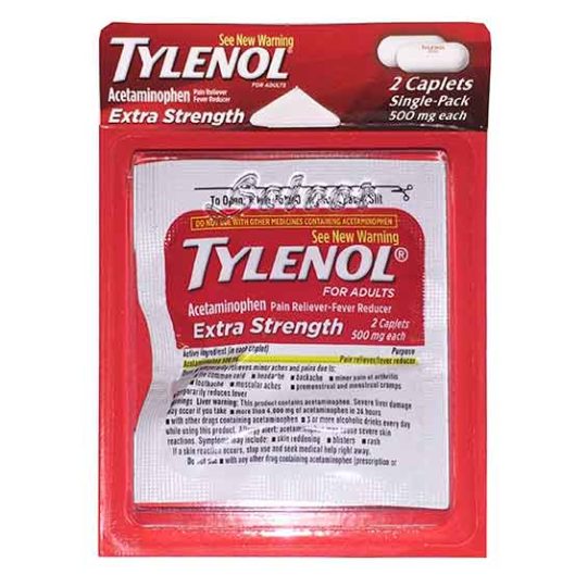 Select One Tylenol 2-Packs