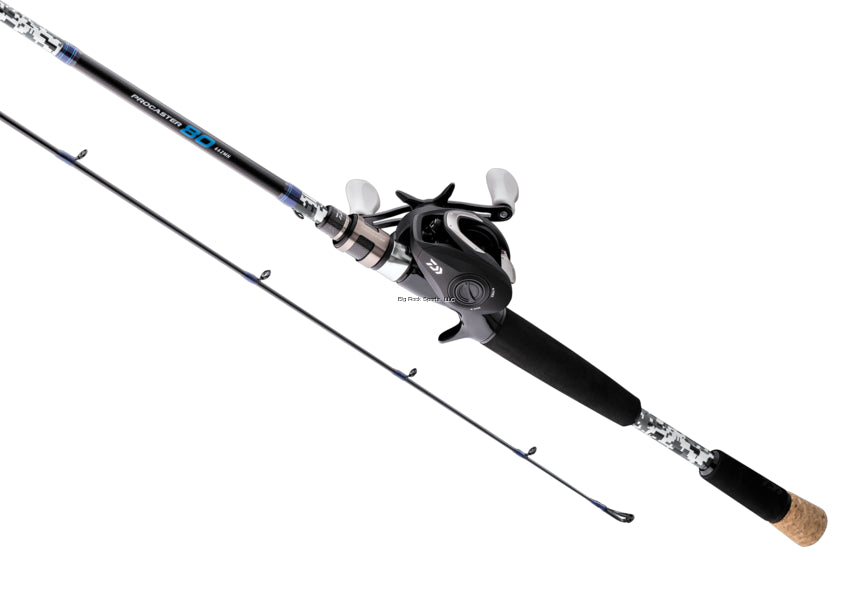 baitcasting combos Daiwa Procaster Baitcasting Combo, Size: 7', Black