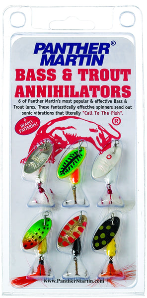 Panther Martin 6pk Spinner Kit