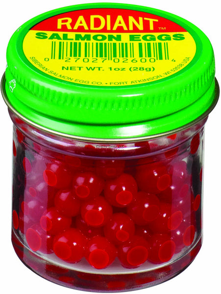 Siberian Radiant Red Salmon Eggs 1oz Jar