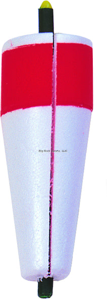 Billy Boy Slotted Weighted Popping Float 4" Red/White 2Pk