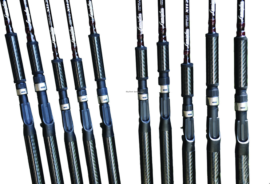 Lamiglas X-11 Casting Trolling Rods w/Graphite Handle