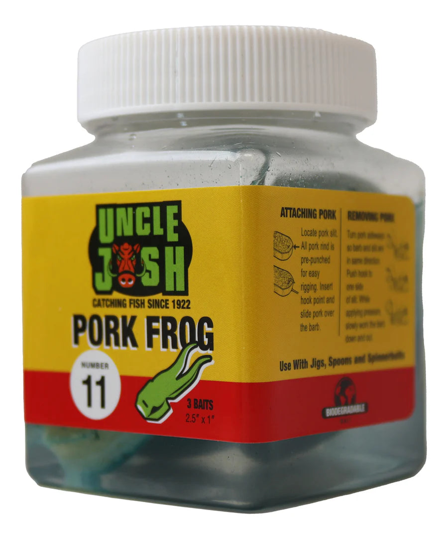 Uncle Josh #11 Pork Frogs