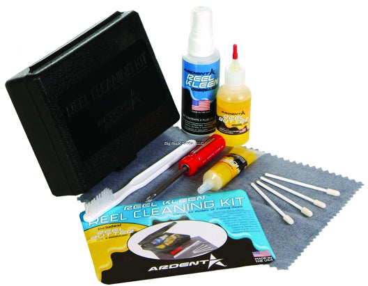 Ardent Reel Kleen Reel Cleaning Kit w/Degreaser, Oil Grease, Brush