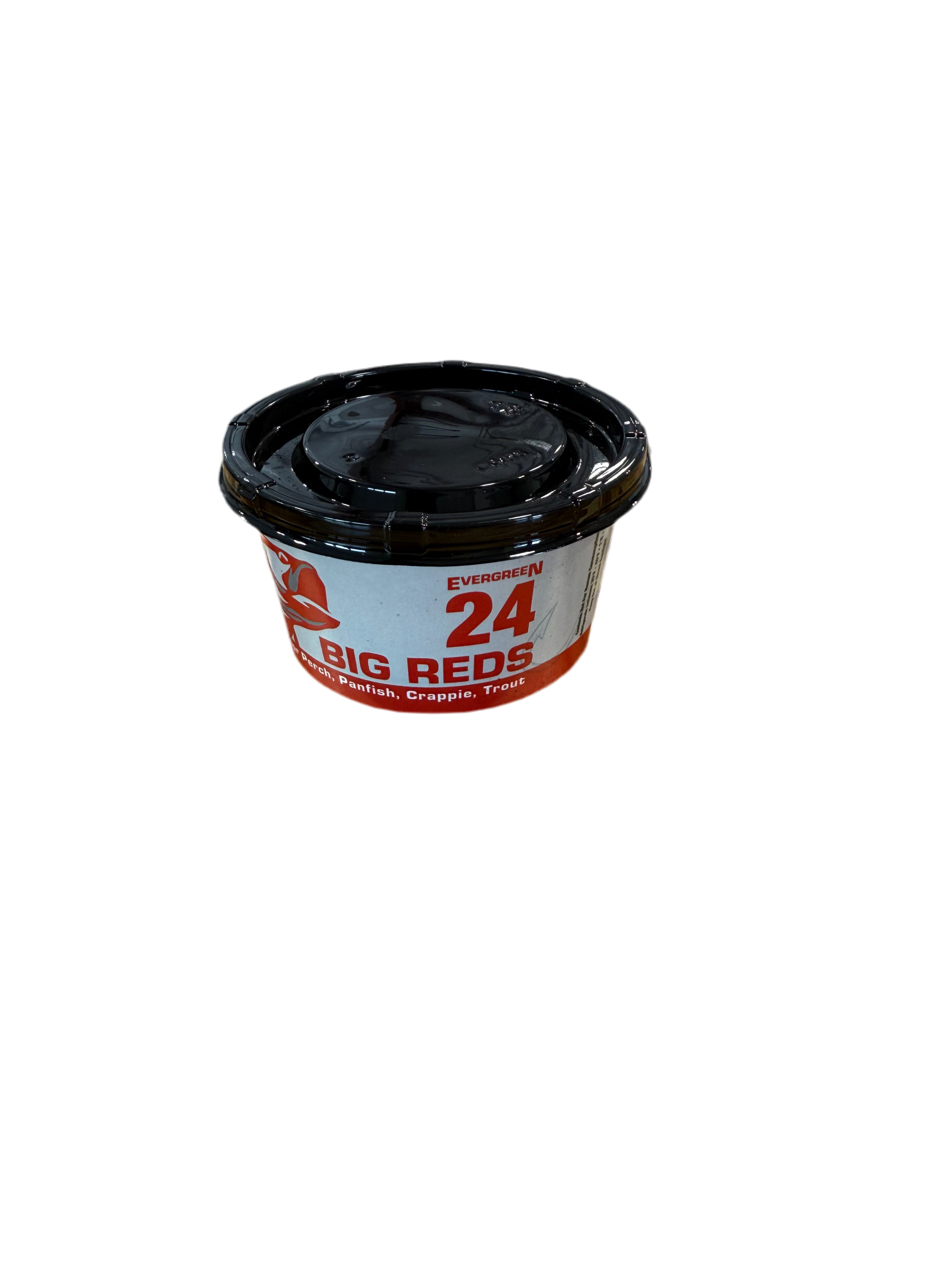 Evergreen Red Nightcrawlers 24 Per Packs