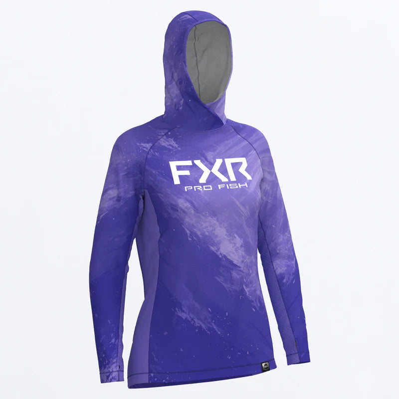 FXR Womens Derby Swell AIr UPF Pullover Hoodie