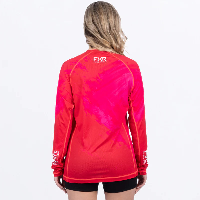 FXR Womens Derby Swell Air UPF Long Sleeve