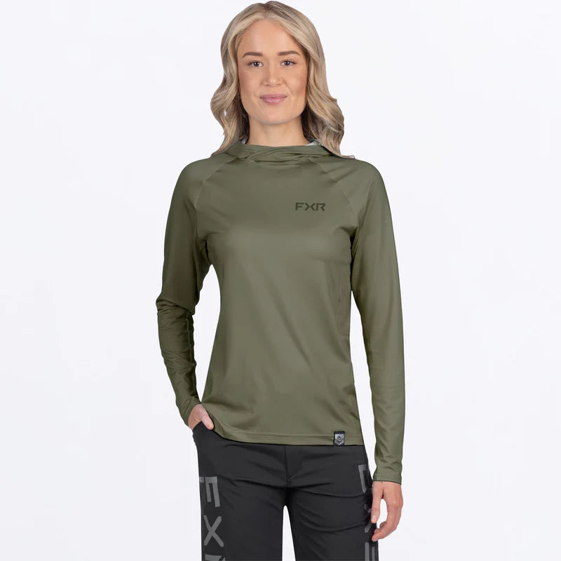 FXR Womens Attack UPF Pullover Hoodie