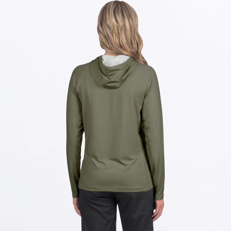 FXR Womens Attack UPF Pullover Hoodie