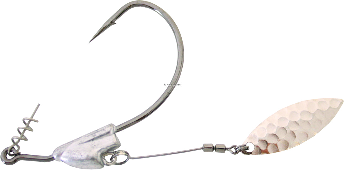 Owner Flashy Swimmer Bass Hook with Centering-Pin Spring