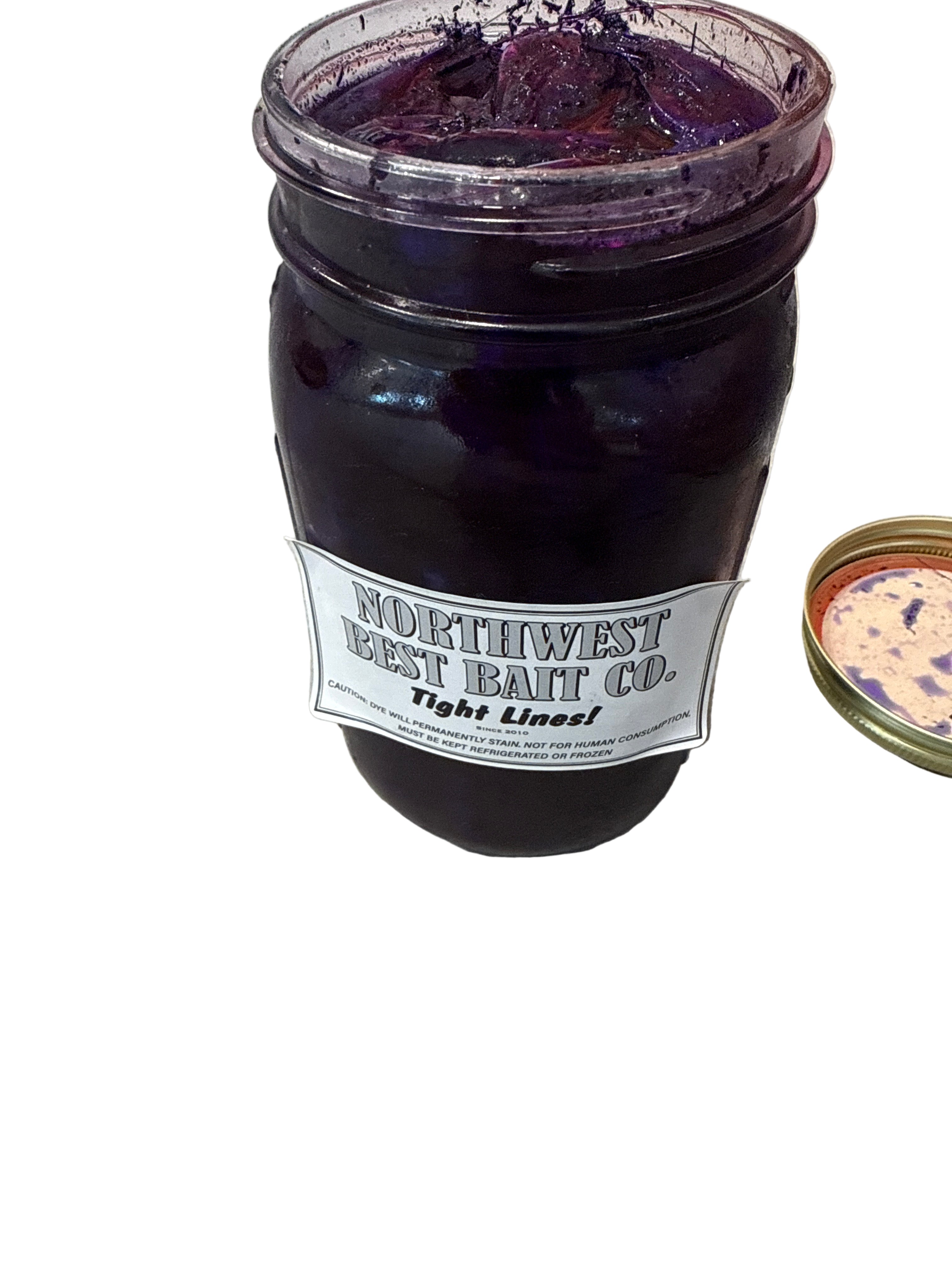 Northwest Best Bait Purple Coon Shrimp Quart Jar