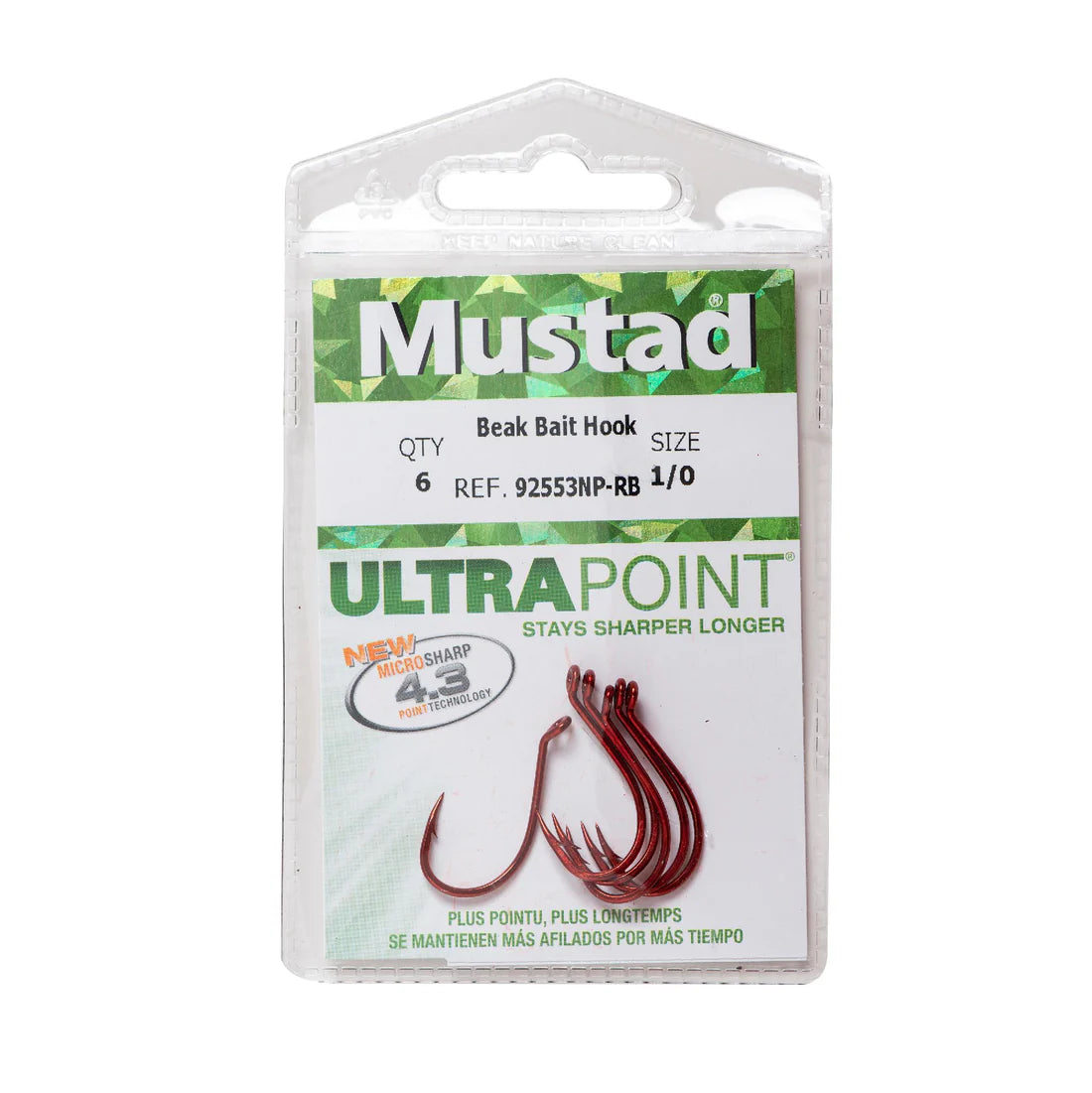 Mustad Ultrapoint Octopus Hooks 10pk