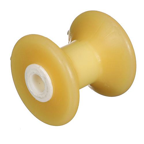 Seachoice Non-Marking TP Yellow Rubber V-Bow Stop with 1/2" ID