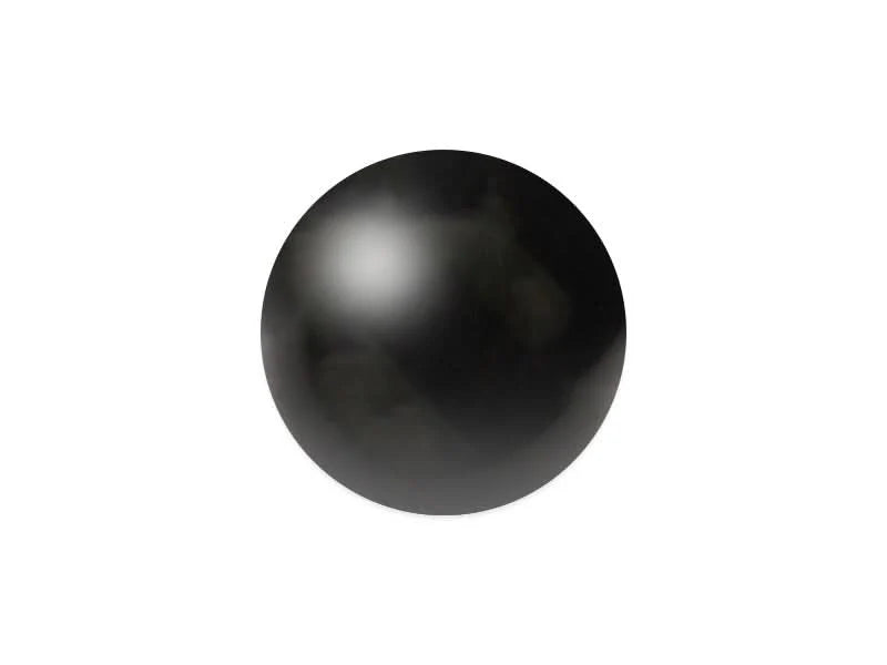 Smile Blade Round Beads