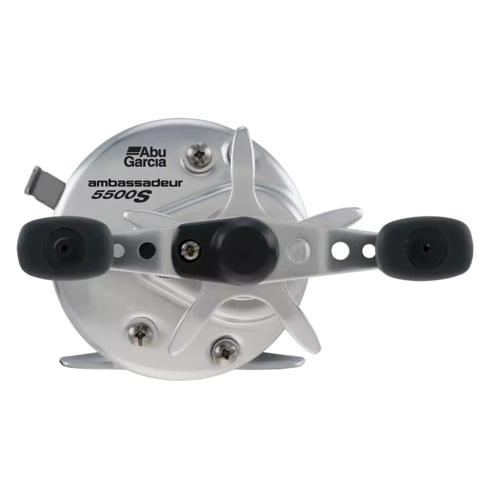 abu garcia 5500 ambassadeur AbuGarcia 5500CS Rocket Blue Gray Right Hand Double Handle Bass Ragyo Catfish Topwater Round Reel : Sports & Outdoors It offers excellent performance and design at a budget friendly price Abu Garcia - 5500LC Ambassadeur