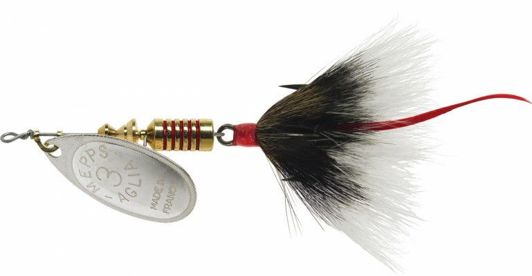 Mepps Aglia Spinners with Dressed Treble