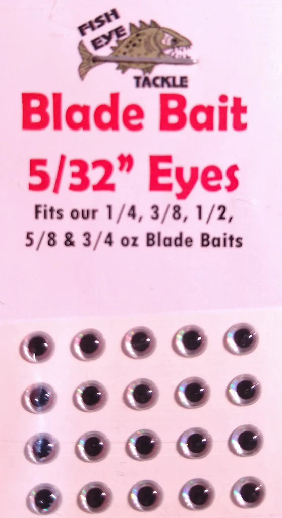 Fish Eye 3D Eyes 20-Pack